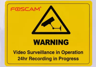 Kamera IP POE FOSCAM T8EP 8MP, e zezë