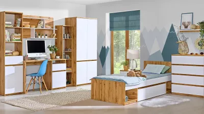 Dollap për libra Bela 