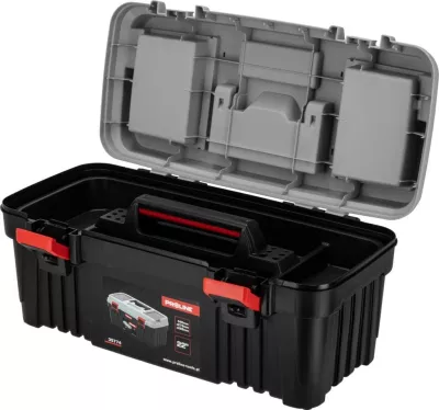 Kuti veglash PROLINE 35774, 54x28x27 cm, e zezë/kuqe