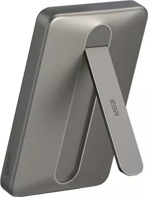 Powerbank ESR Qi2 MagSlim 5000 mAh me mbajtëse, Sand