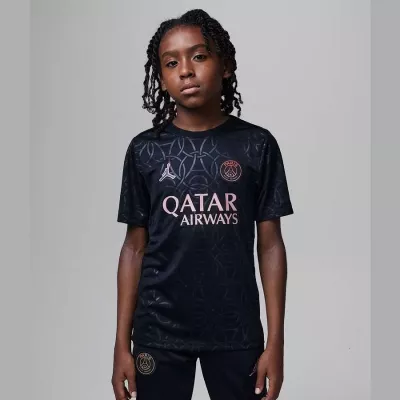 Fanellë për fëmijë Nike Jordan PSG, e zezë [Madhësia: M]