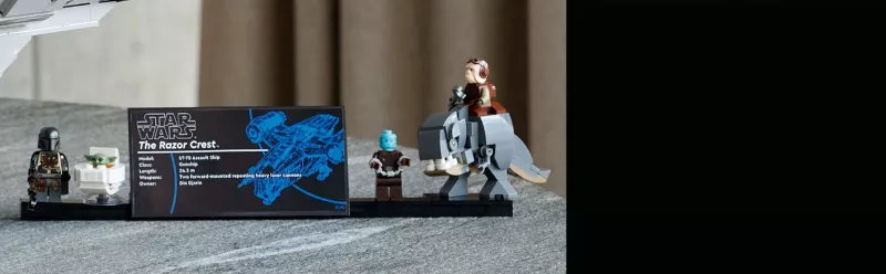 Set ndërtimi LEGO Star Wars The Razor Crest, 6187 pjesë, plastikë, shumëngjyrësh