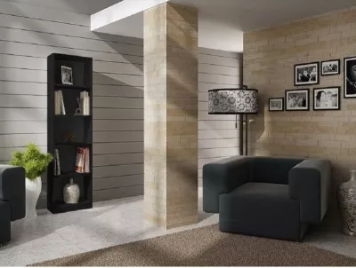 Raft librash për zyre R40, i zi