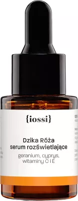 Serum për fytyrë për femra Iossi Wild Rose Brightening me Geranium, Cypress, Vitamina C dhe E, 10ml
