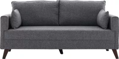 Divan dy ulëse, Atelier del Sofa, Bella, ngjyrë gri