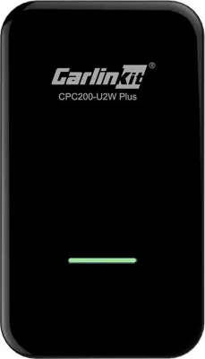 Adapter wireless Carlinkit CPC200-U2W Plus për Apple CarPlay, i zi