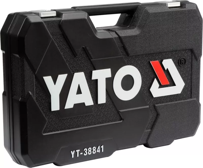 Set veglash YATO YT-38841, 1/4'', 3/8'', 1/2'', 216 pjesë