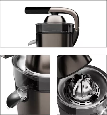 Shtrydhëse agrumesh AIWA KORYU AJC-6000 1000W, 2.5L, inox/gri me të zezë