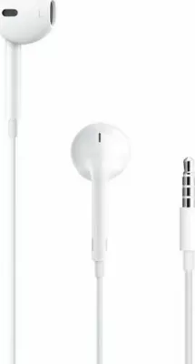 Kufje Apple EarPods MWU53ZM/A, 3.5mm, me mikrofon dhe komandë, 1.2 m, të bardha