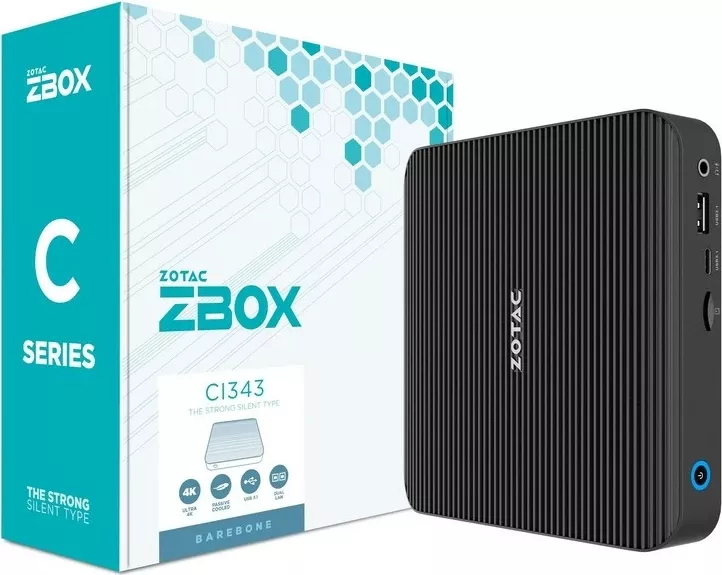 Mini PC Zotac ZBOX edge CI343, DDR5, PCI Express, Wi-Fi 6, 40 W