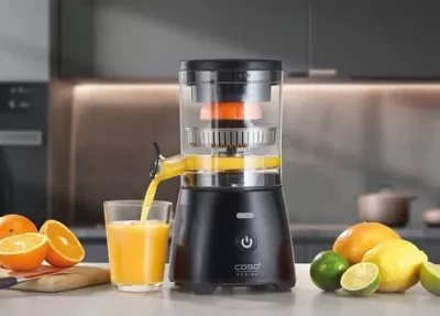 Shtrydhëse citrusi elektrike CASO CP 400 Lift 300W, e zezë/inoks