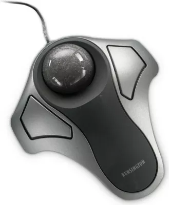 Trackball Kensington Orbit Optical, USB Type-A, Argjendtë