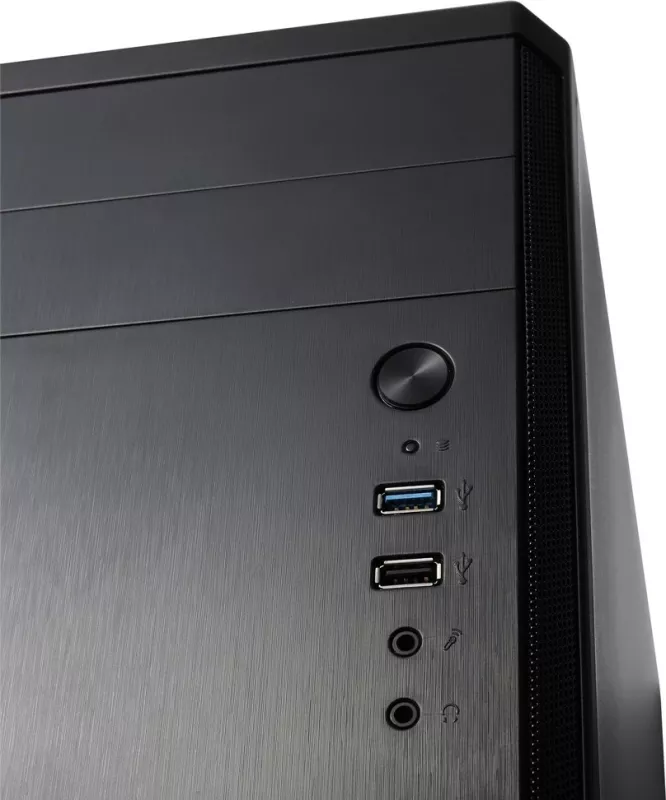 Kasë Fractal Design Core 1100, Mini Tower, micro ATX/Mini-ITX, e zezë