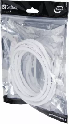 kabllo rrjeti Sandberg 306-95 UTP Cat6 3 m RJ45, e bardhë