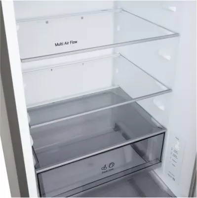 Frigorifer LG GBBSJ10DPY 333 L No Frost, i lirë në këmbë, Argjendtë