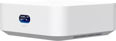 Ruter/Cloud Gateway Ubiquiti UniFi Express 7 UX7 Wi‑Fi 7, 10GbE WAN, 2.5GbE LAN, Mesh, i bardhë