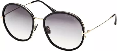 Syze dielli për femra Tom Ford HUNTER-02 FT0946, të zeza [Madhësia: 58]
