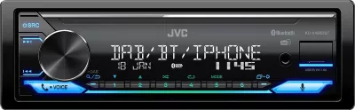 Radio veture JVC KD-X482DBT, Bluetooth, USB, DAB, i zi