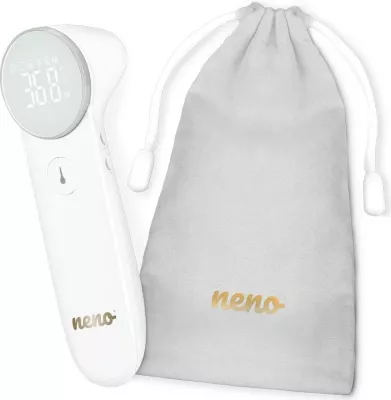 Termometër pa kontakt neno Medic T07, LCD, për ballë, i bardhë