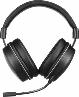 Kufje wireless SANDBERG HeroBlaster 126-42, Bluetooth 5.4, 50 mm driver, me mikrofon të ndashëm, AUX 3.5 mm, RGB, të zeza, set 5 copë