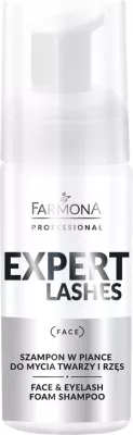 Shkumë pastruese për fytyrë dhe qerpikë Farmona Professional Expert Lashes për femra, 100ml