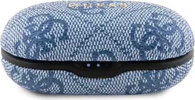 Kufje Bluetooth Guess 4G Metal me dok, TWS, ENC, Blu