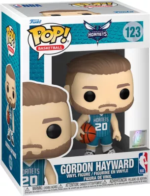 Figurinë vinyl Funko POP! NBA Gordon Hayward Hornets #123 (Teal Jersey)