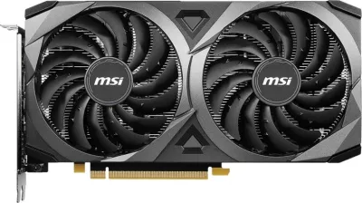 Kartë grafike Msi GeForce RTX 3060, NVIDIA 12GB GDDR6, e zezë