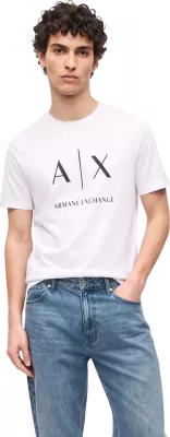 Maicë për meshkuj Armani Exchange XM002683 AF10356, e bardhë [Madhësia: XL]