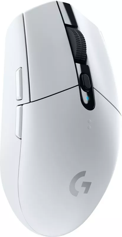 Maus Logitech G G305 LIGHTSPEED, Wireless, 12000 DPI, e bardhë