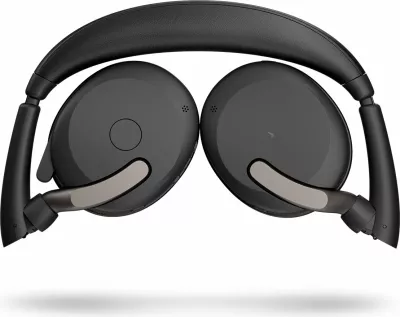 Kufje Jabra Evolve2 65 Flex, stereo, Bluetooth 5.2, Link380a UC, e zezë