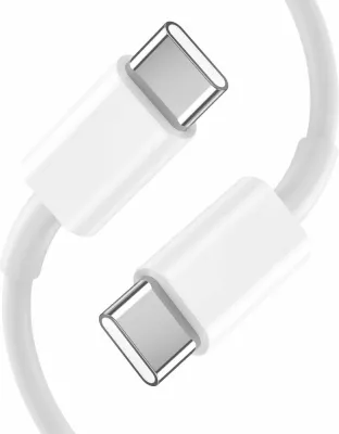 Karikues rrjeti Tech-Protect C35W me 2x USB-C PD 35W dhe kabllo USB-C/USB-C, Bardhë set