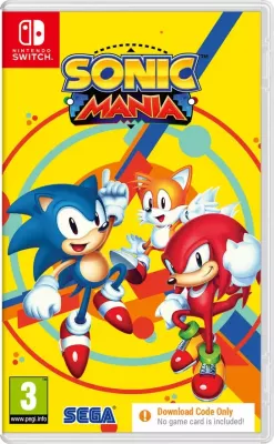 Lojë për Nintendo Switch SEGA Sonic Mania (CIAB - kod shkarkimi)