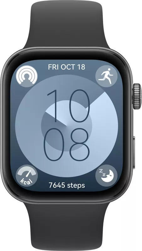 Smartwatch Huawei WATCH Fit 3, AMOLED, 1.82", GPS, Wi-Fi, e zezë