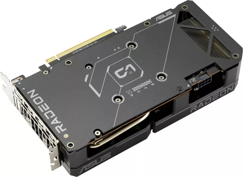 Kartelë grafike ASUS Dual RX7600-O8G-EVO, 8 GB GDDR6, E zezë