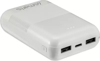 Power bank 4smarts VoltHub Go2, 10000 mAh, e bardhë