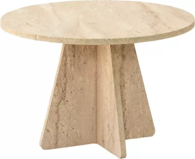 Tavolinë kafeje Skye Decor, ngjyrë travertine, 60x40cm
