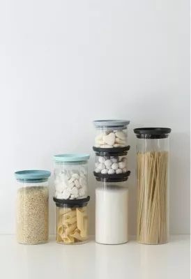 kavanoz për ushqime Brabantia 298240 1.9 L qelq borosilikat, 1 copë, transparent