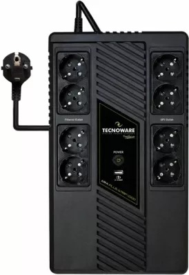 UPS TECNOWARE ERA PLUS STRIP 1000, 8x Schuko, USB, AVR, i zi