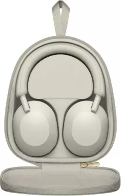 Kufje, Sony WH-1000XM5 Bluetooth pa tel 10 m, Silver