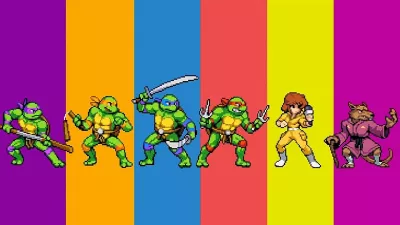 Lojë për PlayStation 5 Merge Games Teenage Mutant Ninja Turtles: Shredder's Revenge, PEGI 12, set me udhëzues xhepi + zinxhir çelësash
