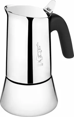 Moka pot Bialetti Venus box 6 filxhanë, 0.3L, çelik inox, argjend