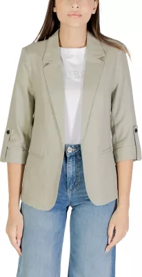 Blazer për femra Only Onlcaro 3/4 Unlined Tlr 15312199, jeshile sage