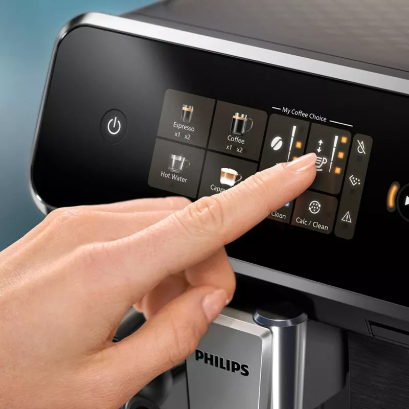 Aparat kafeje Philips EP2334/10, plotësisht automatik, i zi