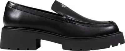 Këpucë loafer për femra Calvin Klein Jeans Combat Loafer HW LTH YW0YW01862, të zeza