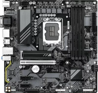 Pllakë amë Gigabyte B760M DS3H Gen5, micro ATX, PCIe 5.0, 2x M.2, 2.5G LAN, e zezë