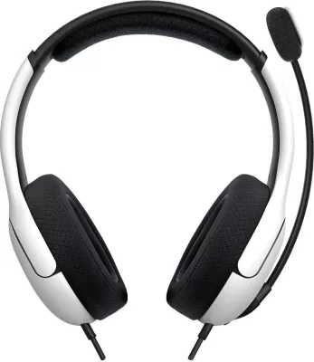 Kufje gaming PDP LVL40 wired stereo për Xbox, të bardha