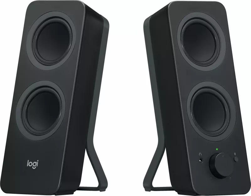 Altoparlantë kompjuterikë Logitech Z207, 2.0 kanale, me tela & pa tela, 5 W, e zezë