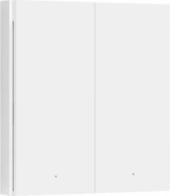 Switch me telekomandë wireless Aqara H1 WRS-R02/AR009GLW02, Zigbee 3.0, Double Rocker, bardhë