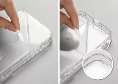 Mbështjellës Ringke Fusion për Samsung Galaxy A55 5G, Transparent